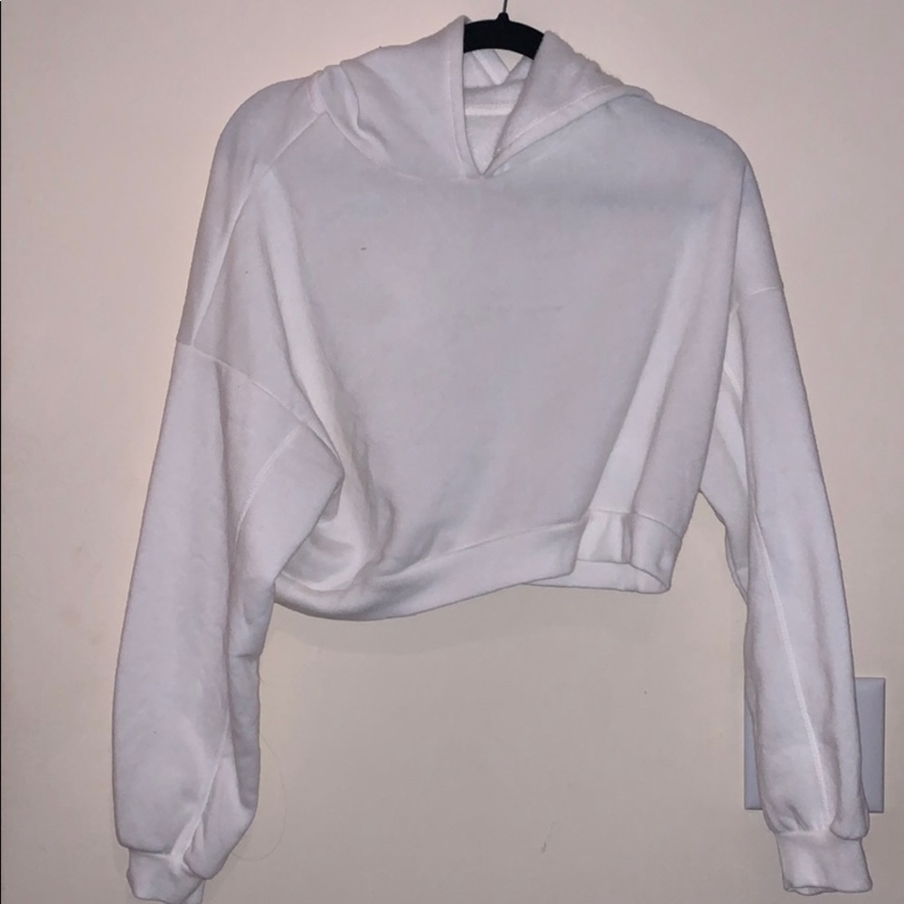 Cropped hoodie